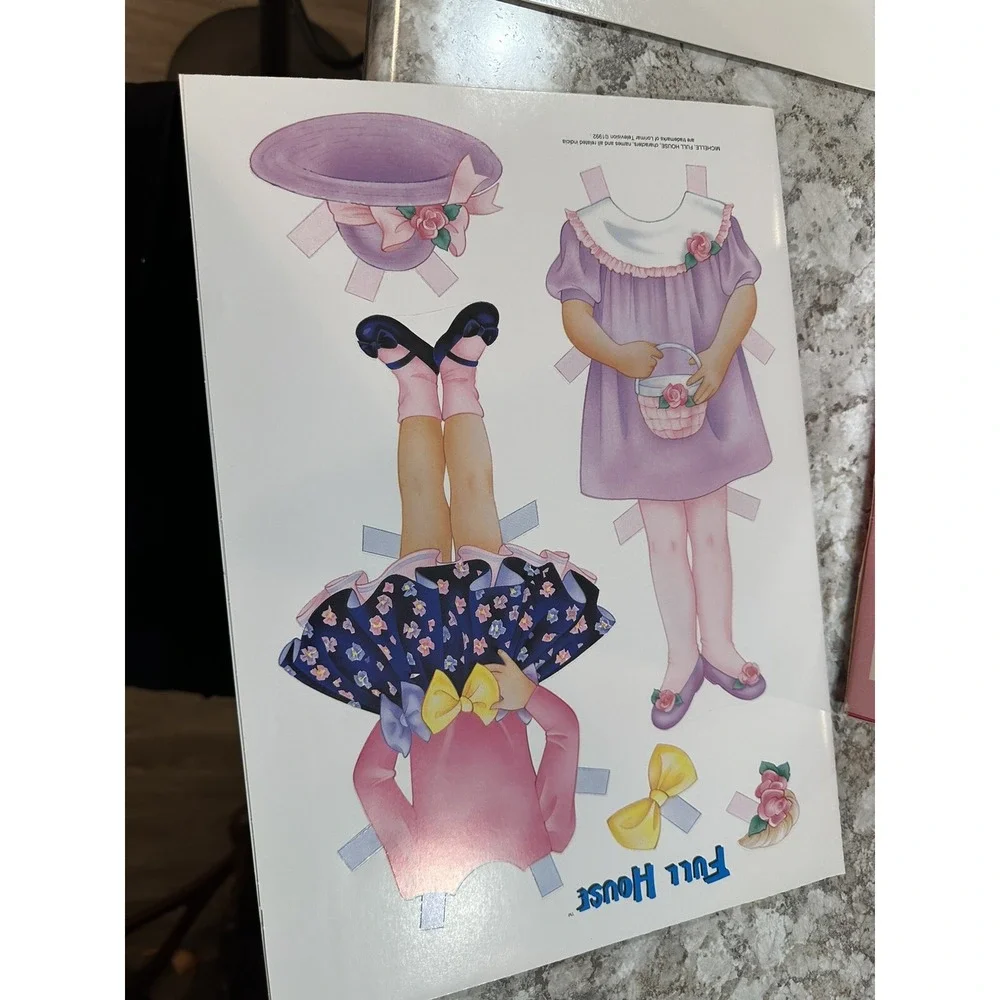 1992‎ Golden Full House Paper Doll Michelle Set 12